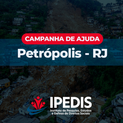 Campanha de ajuda humanitária à população de Petrópolis – RJ